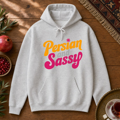 Persian and Sassy Hoodie - Ash