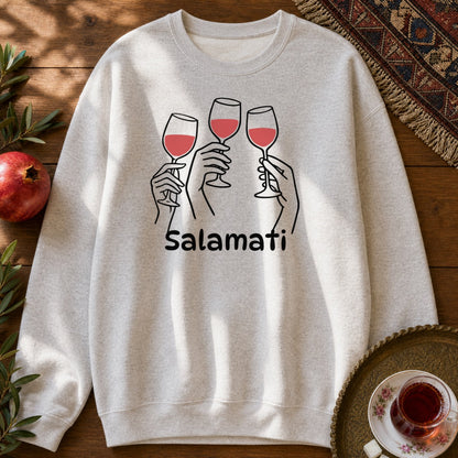 Salamati Wine Sweatshirt - Ash