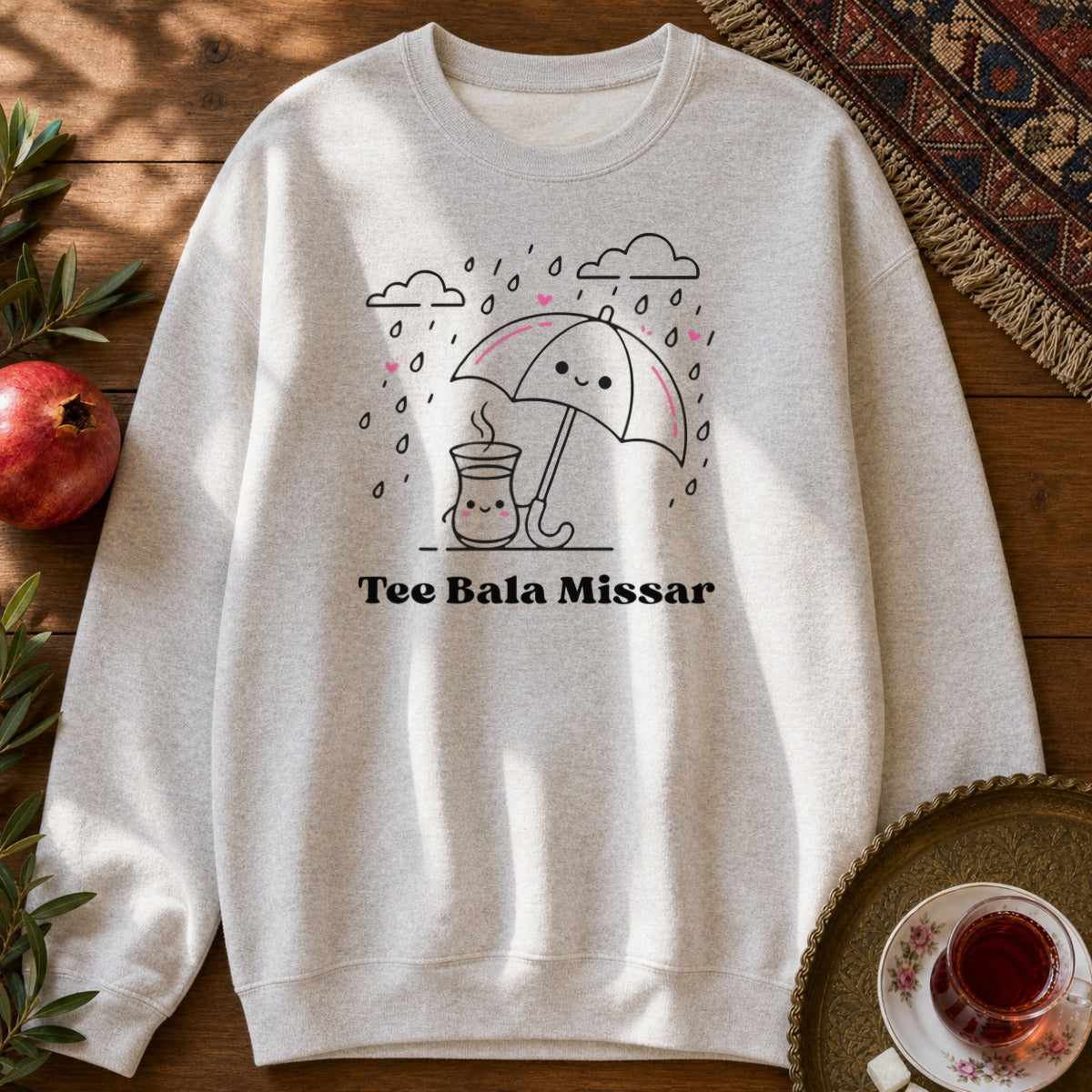 Tee Bala Missar Sweatshirt - Ash