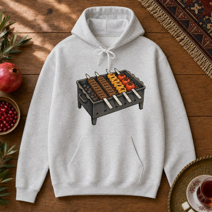 Kabab Graphics Hoodie - Ash