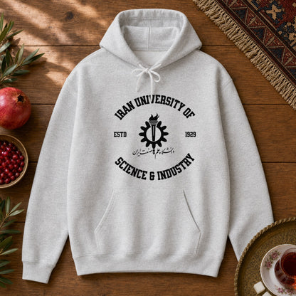 Iran University of Science and Technology Hoodie - Ash