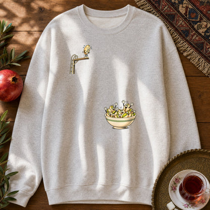 Diving Pistachio Sweatshirt - Ash