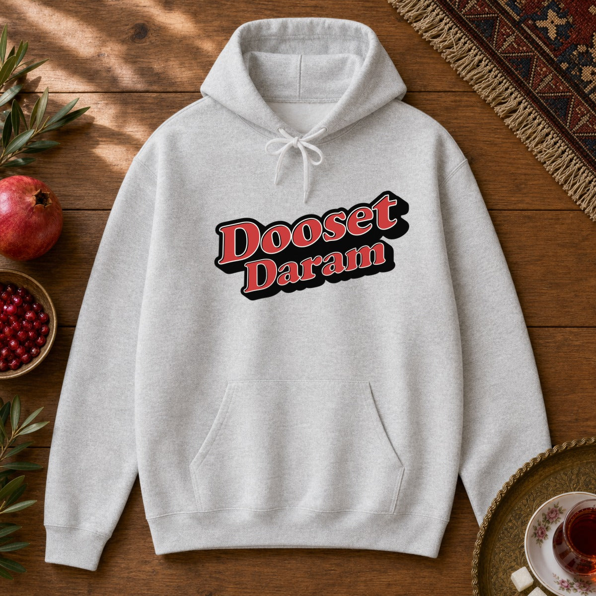 Dooset Daram Hoodie - Ash