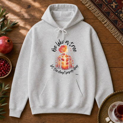 Be Like a Tree Hoodie - Ash