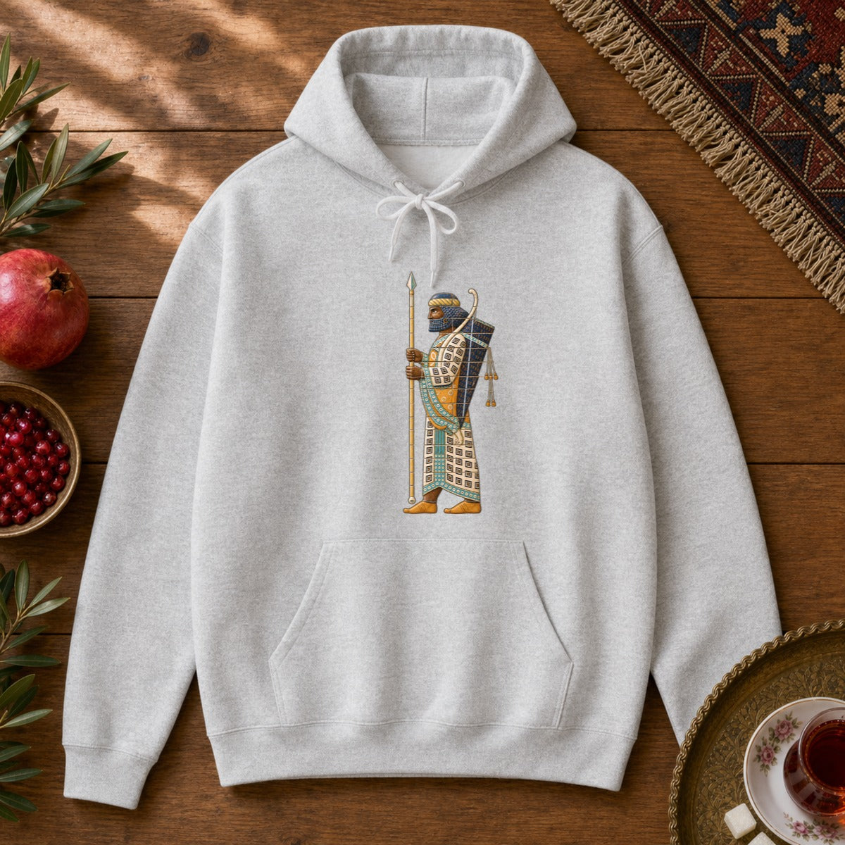 The Archer Hoodie - Ash