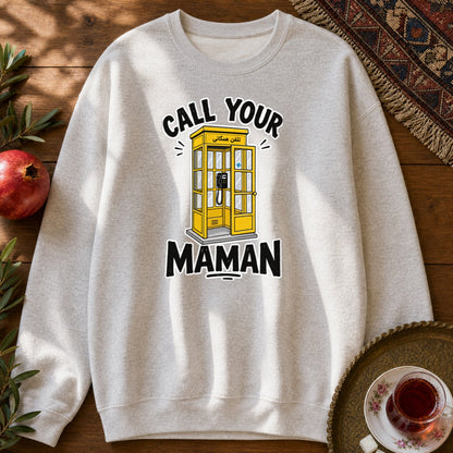 Call your Maman Sweatshirt - Ash