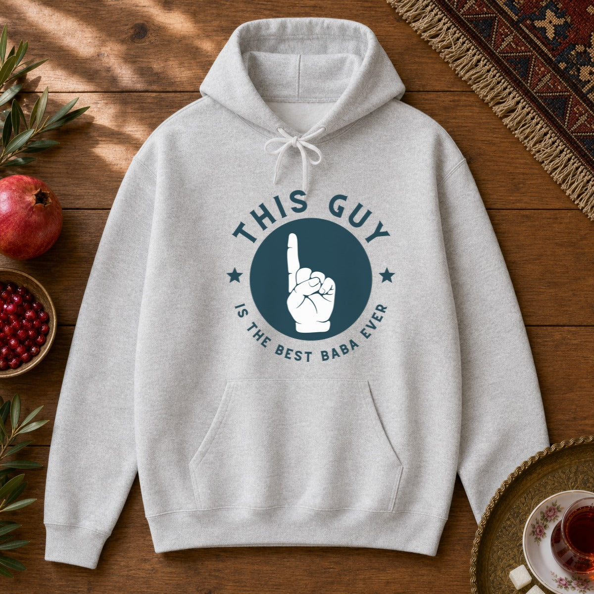 This guy is the best Baba Hoodie - Ash