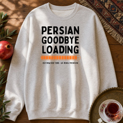 Persian Goodbye Loading Sweatshirt - Ash