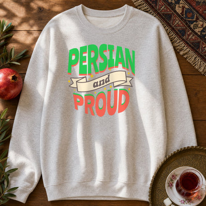 Persian & Proud Sweatshirt - Ash