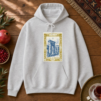 Persepolis Stamp Hoodie - Ash