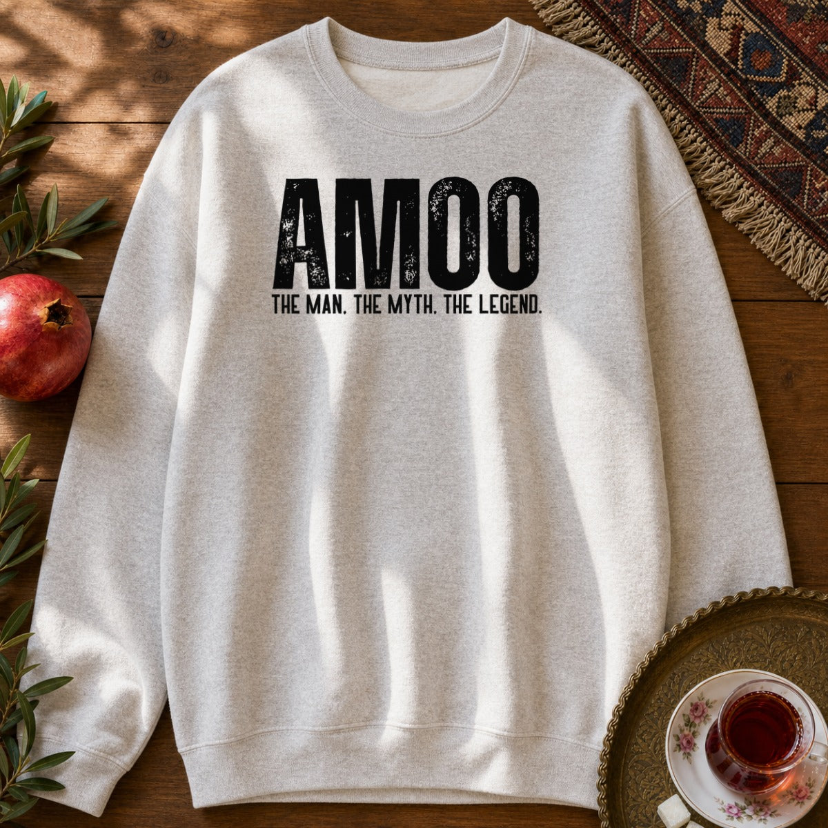 Amoo, the myth Sweatshirt - Ash