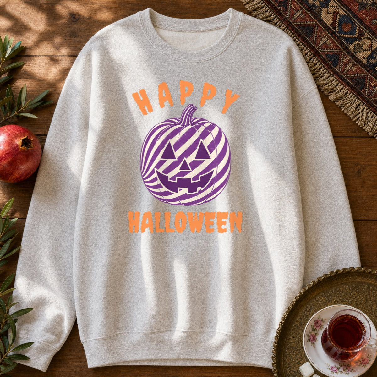 Happy Halloween - Toop Plastici Sweatshirt - Ash