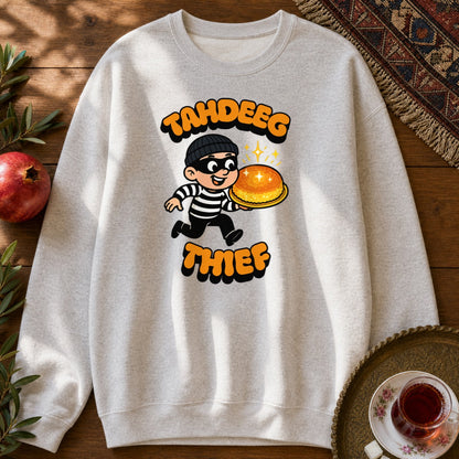 Tahdeeg Thief Sweatshirt - Ash