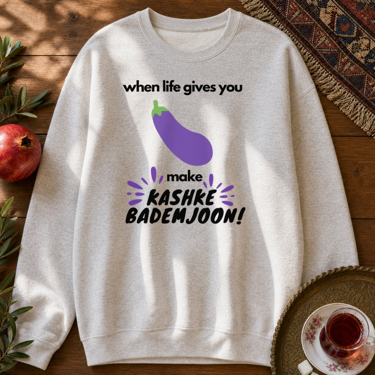 Bademjoon Sweatshirt - Ash