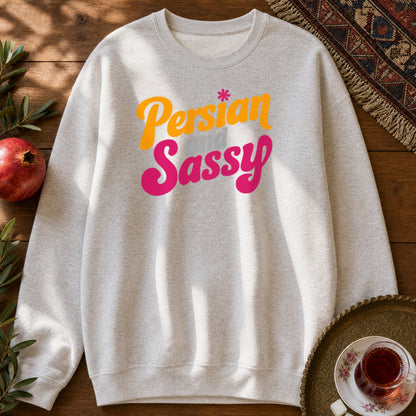 Persian and Sassy Sweatshirt - Ash