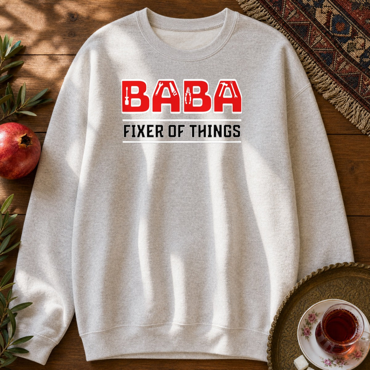 Fixer Baba Sweatshirt - Ash