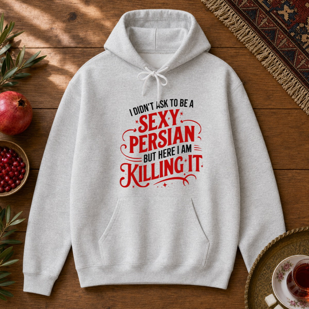 Sexy Persian Hoodie - Ash