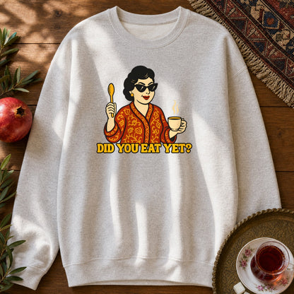 Did you eat yet? 1 Sweatshirt - Ash