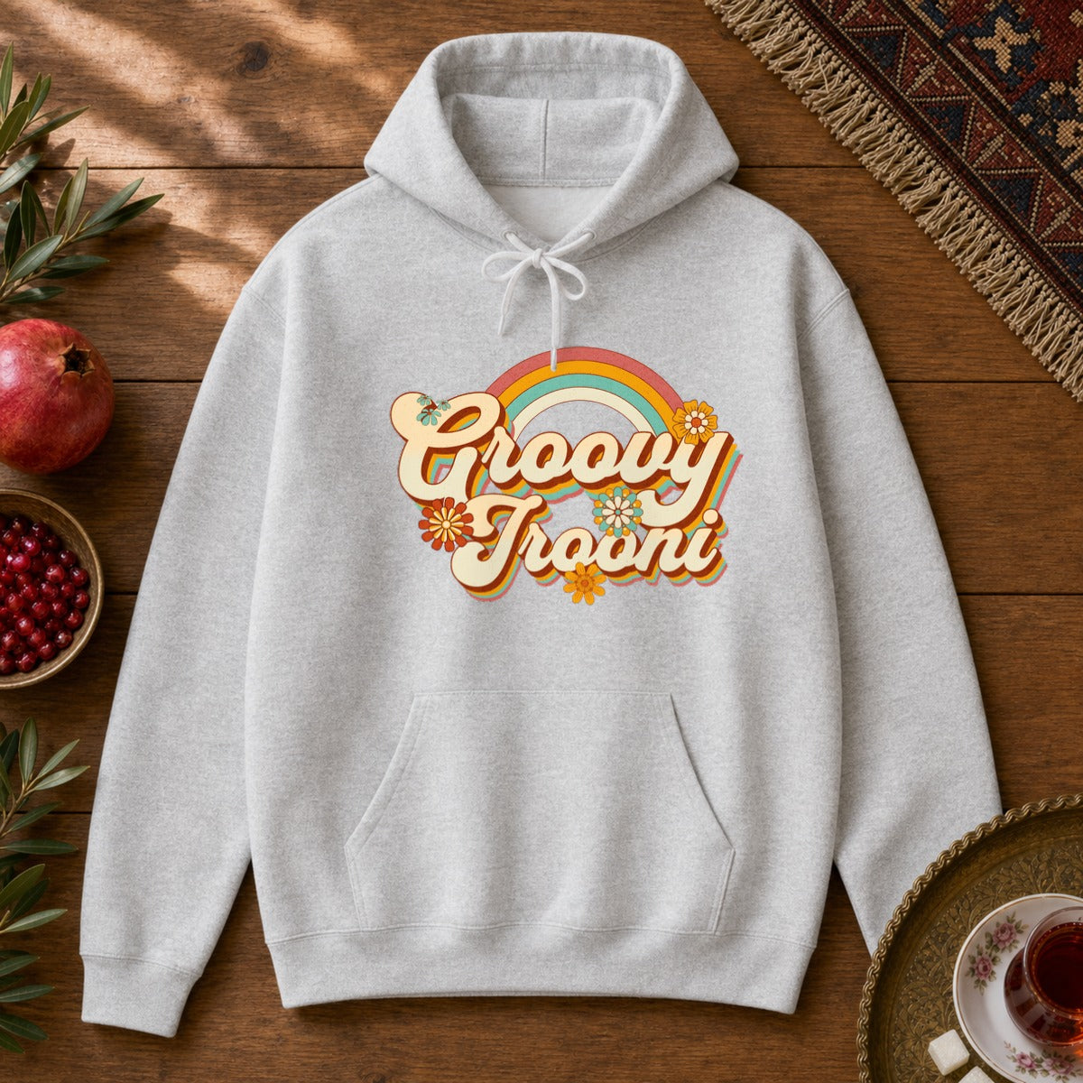 Groovy Irooni Hoodie - Ash