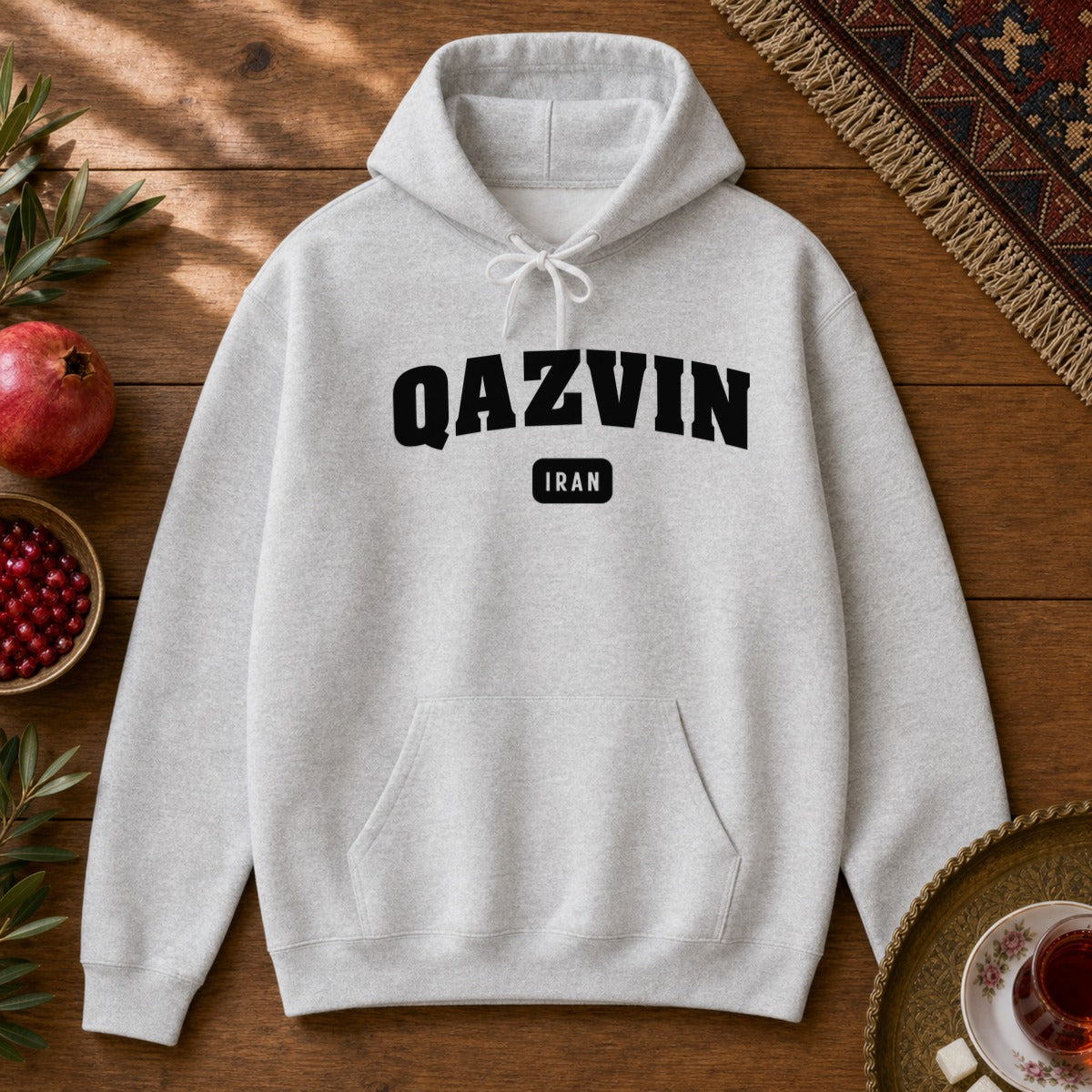Qazvin Hoodie - Ash