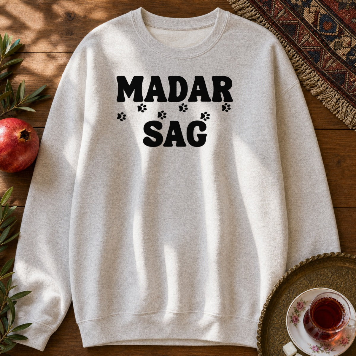Madar Sag Sweatshirt - Ash