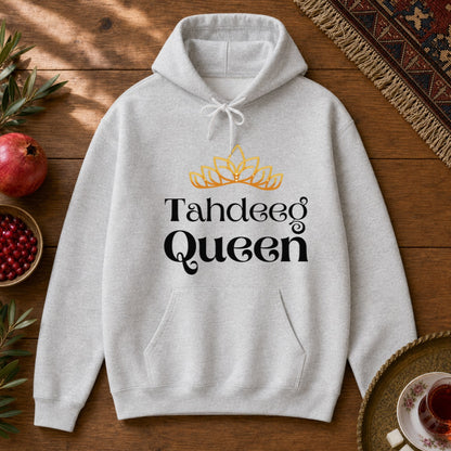 Tahdeeg Queen Hoodie - Ash