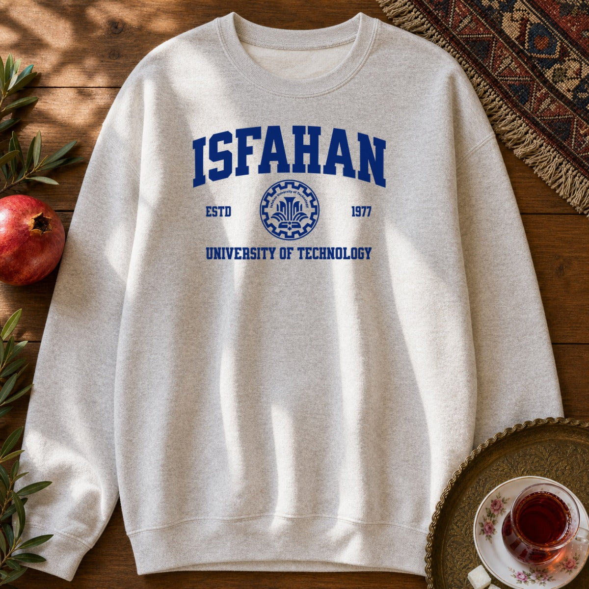 Isfahan University of Technology Sweatshirt - Ash
