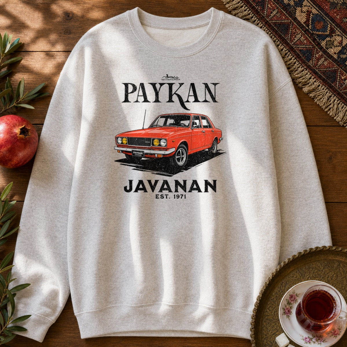 Paykan Javanan Sweatshirt - Ash