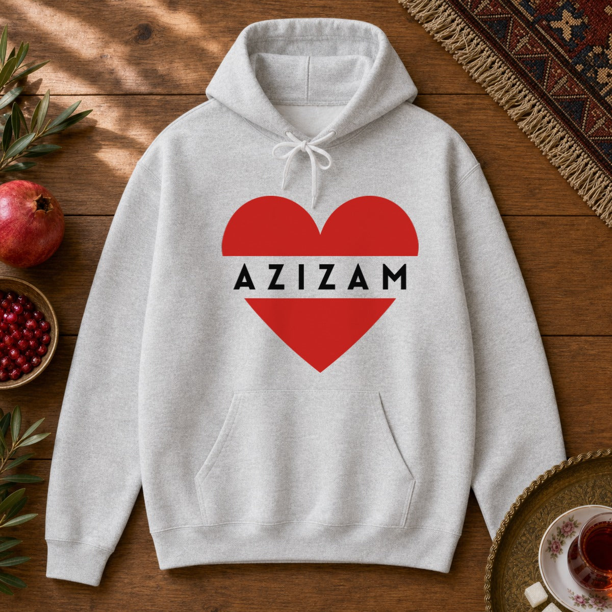 Azizam Hoodie - Ash