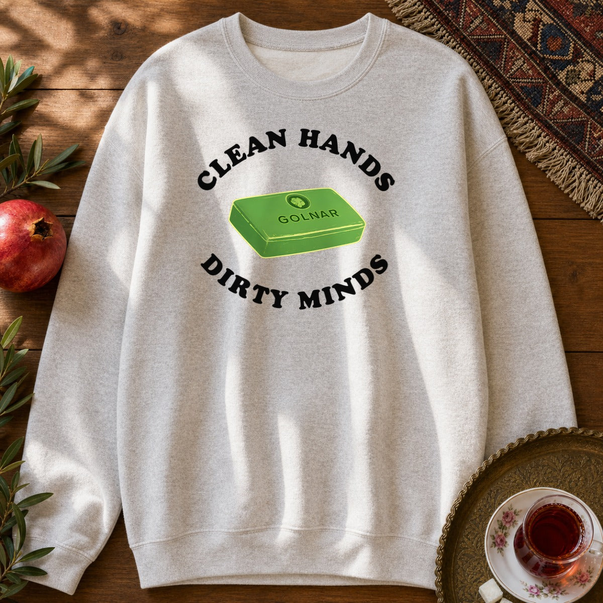 Dirty Minds Sweatshirt - Ash