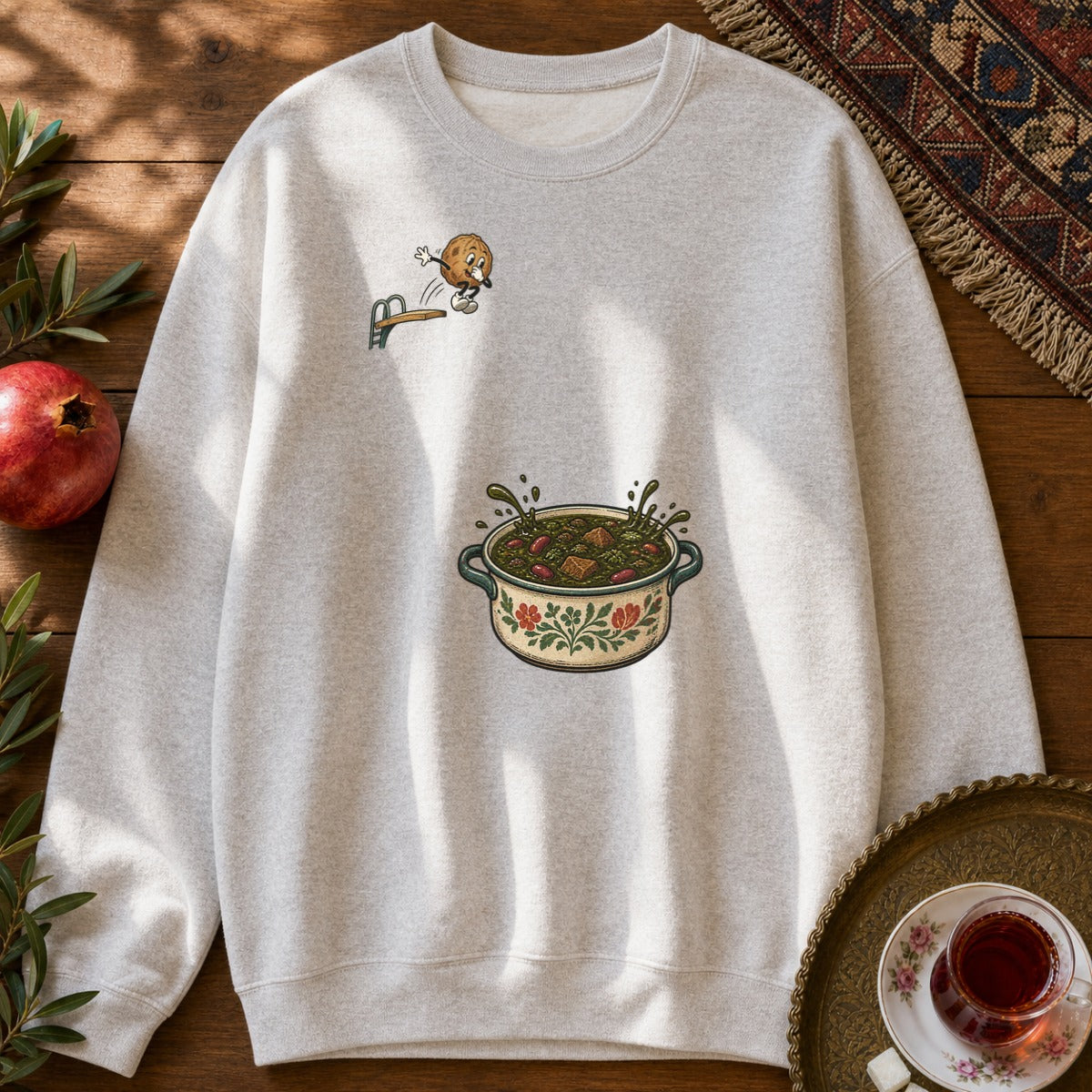 Brave Limoo Ammani Sweatshirt - Ash