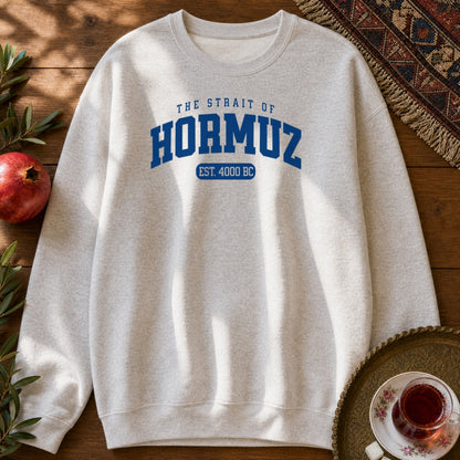 Strait of Hormuz Est. 4000 BC Sweatshirt - Ash