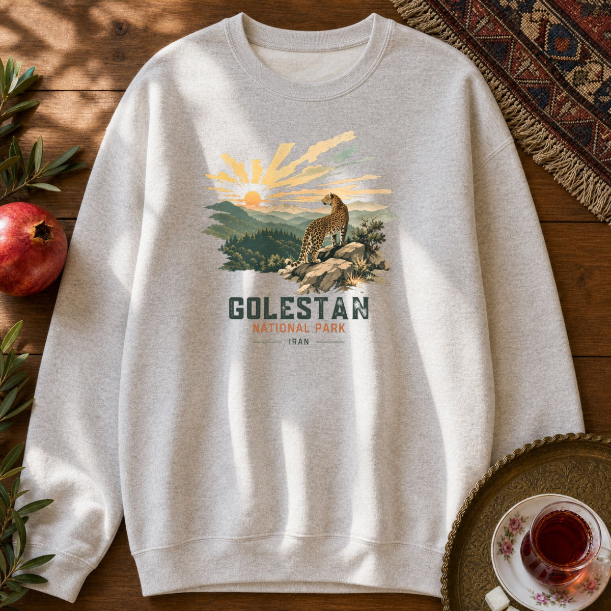 Golestan National Park 1 Sweatshirt - Ash