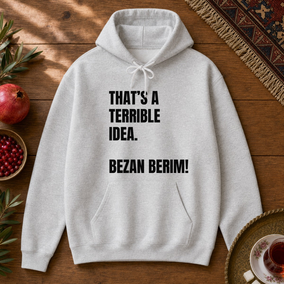 Bezan Berim! Hoodie - Ash