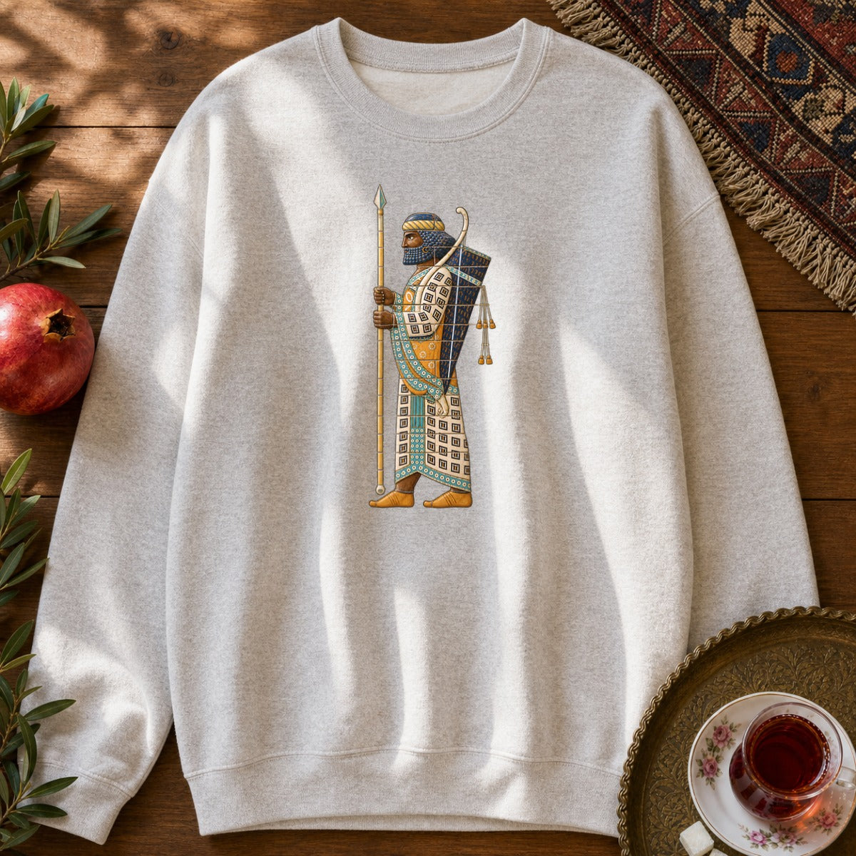 The Archer Sweatshirt - Ash