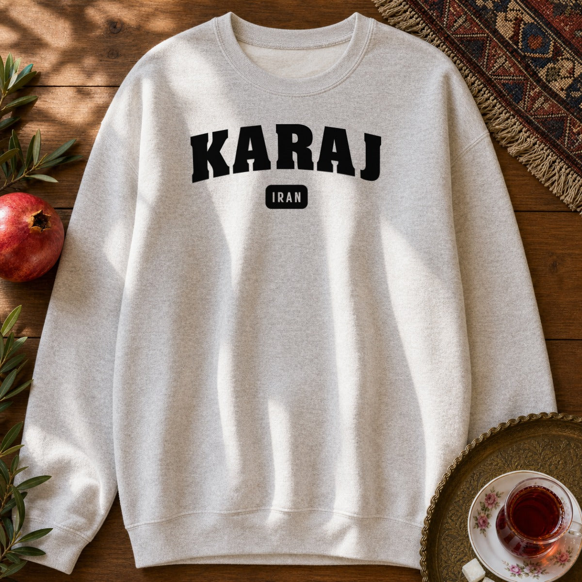 Karaj Sweatshirt - Ash
