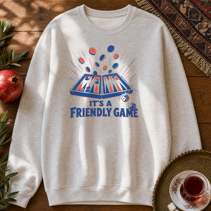 It's a Friendly Game Sweatshirt - Ash