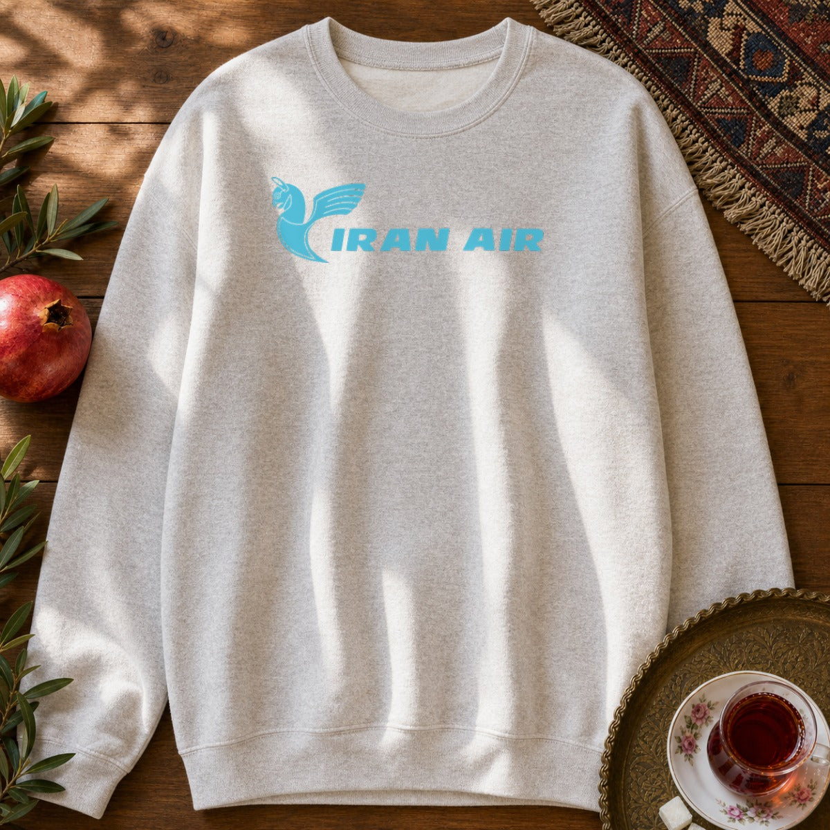 Iran Air Sweatshirt - Ash