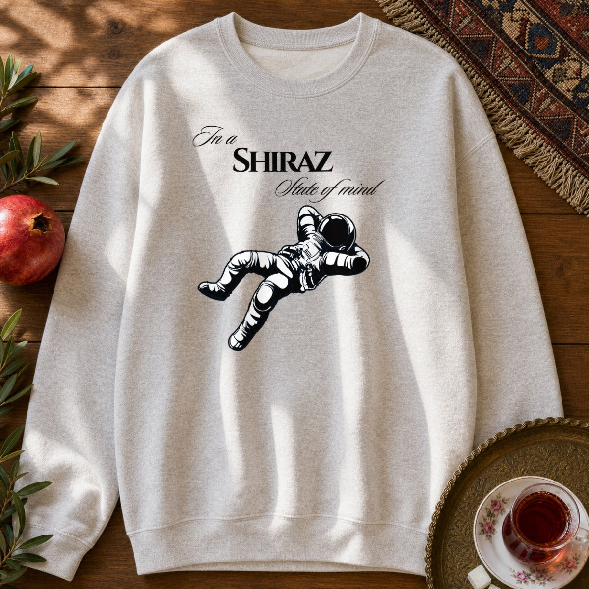 Shiraz State of Mind Sweatshirt - Ash