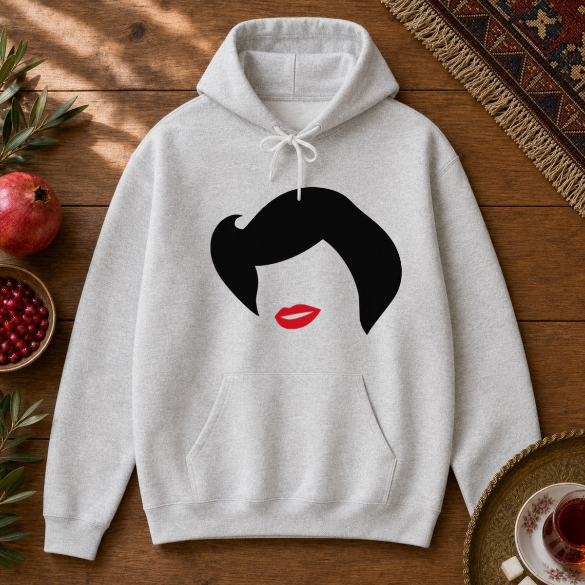 Banoo Hayedeh Hoodie - Ash