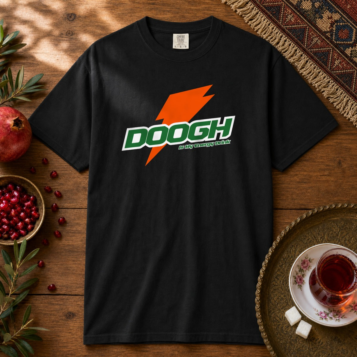 Doogh is My Energy Drink Premium Tee - Black