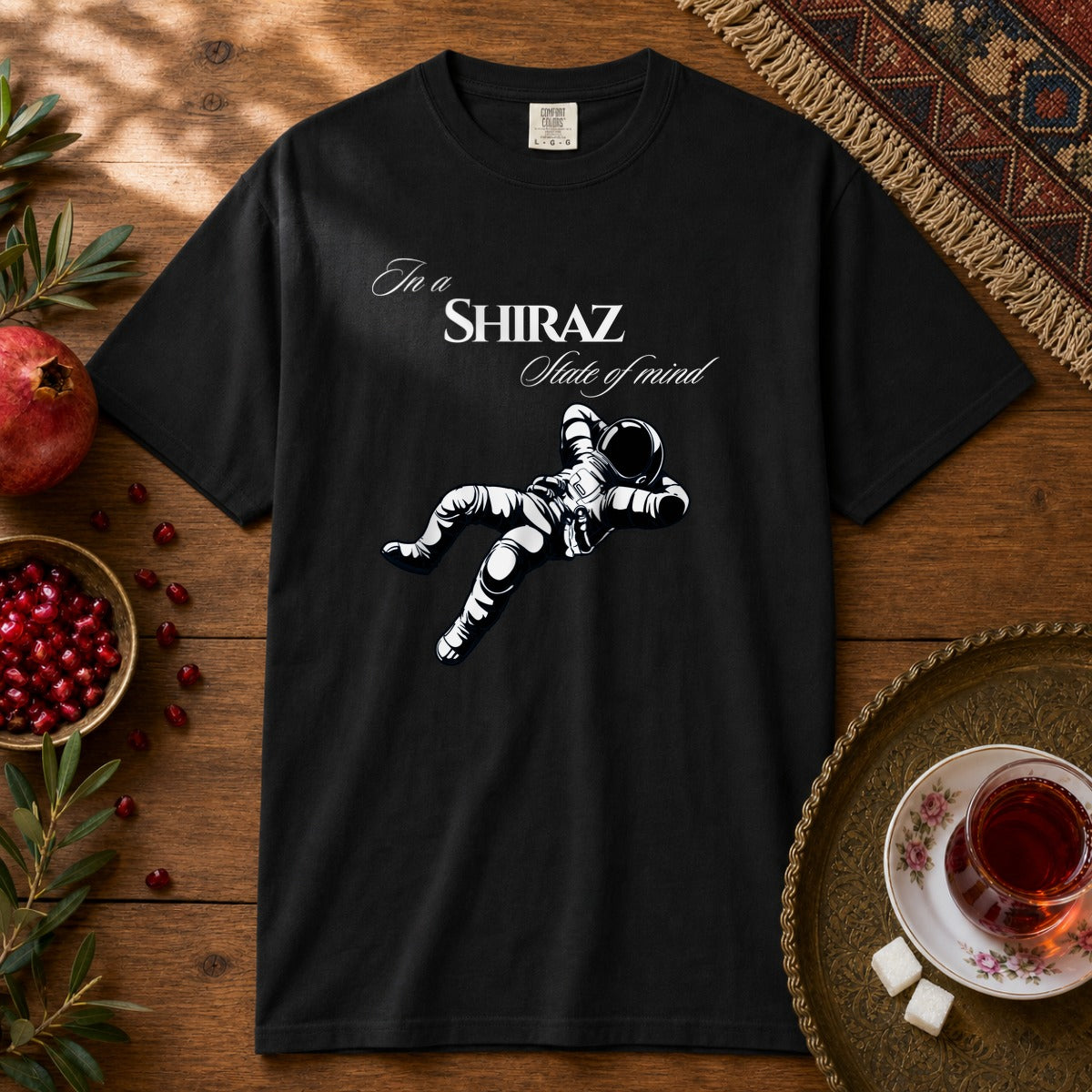 Shiraz State of Mind  Premium Tee - Black