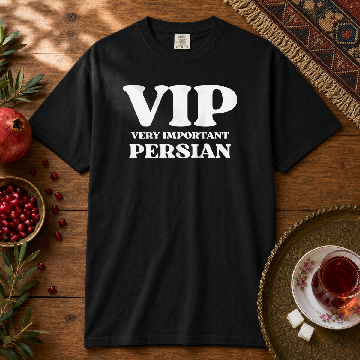 Persian VIP Premium Tee - Black