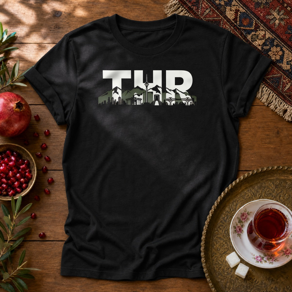 THR Unisex T-Shirt - Black