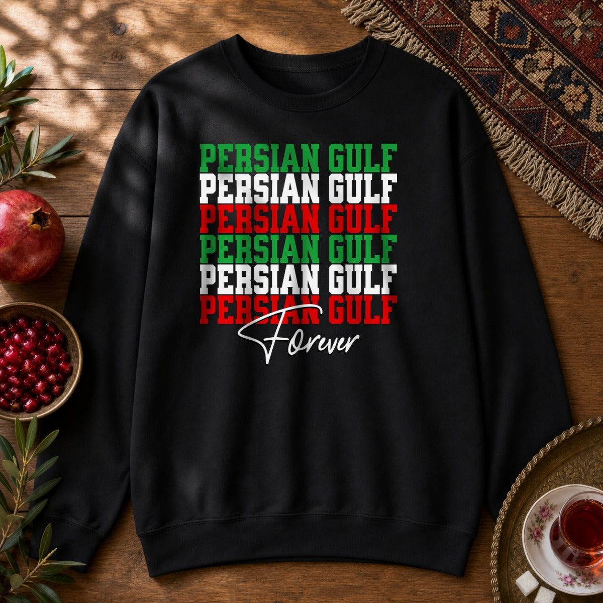 Persian Gulf, Forever Sweatshirt - Black