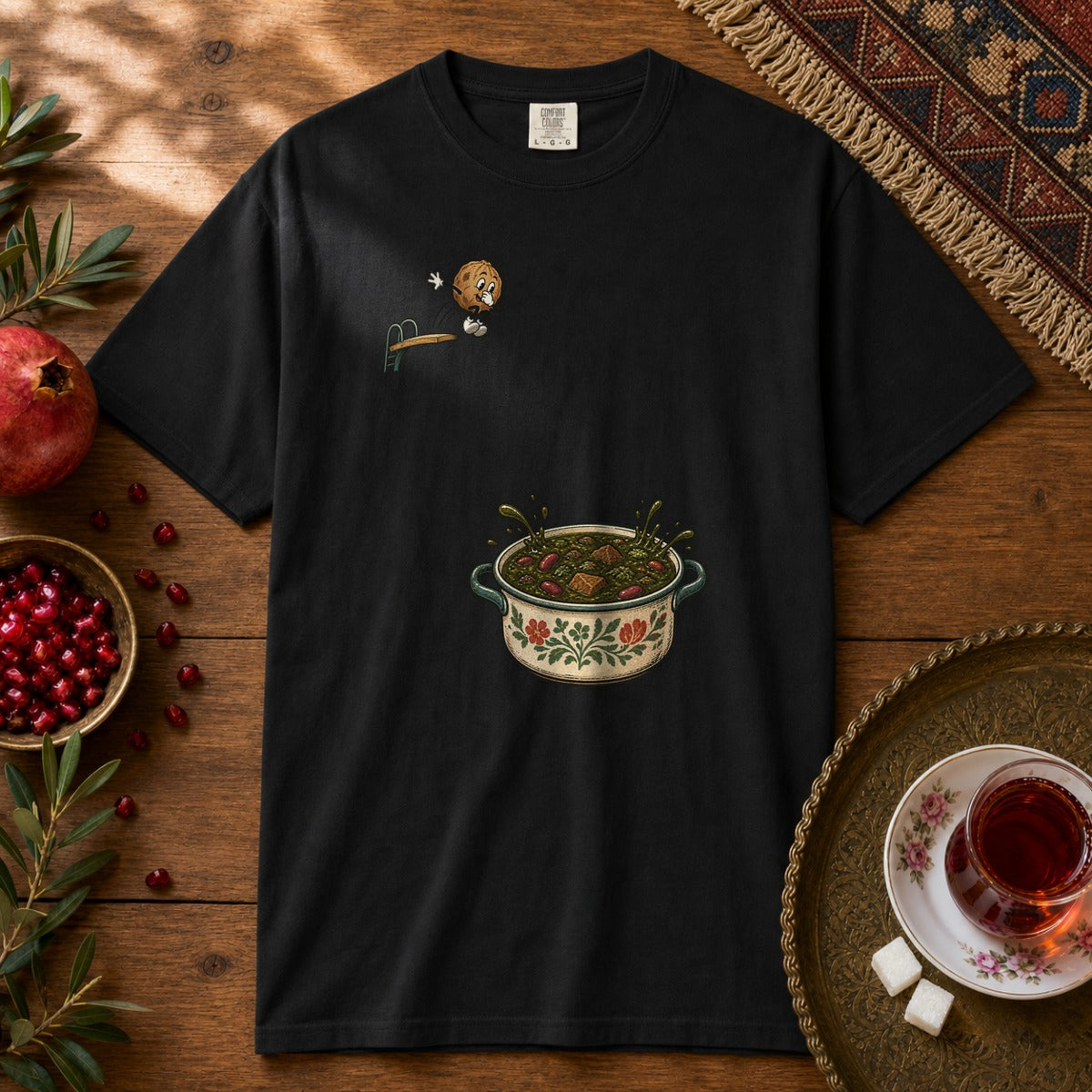 Brave Limoo Ammani Premium Tee - Black