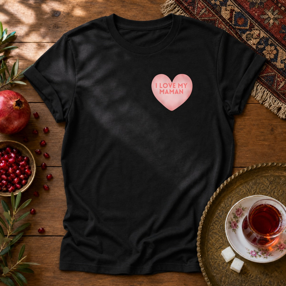 I love my Maman Unisex T-Shirt - Black
