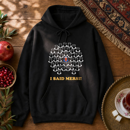 I Said Mersi Hoodie - Black