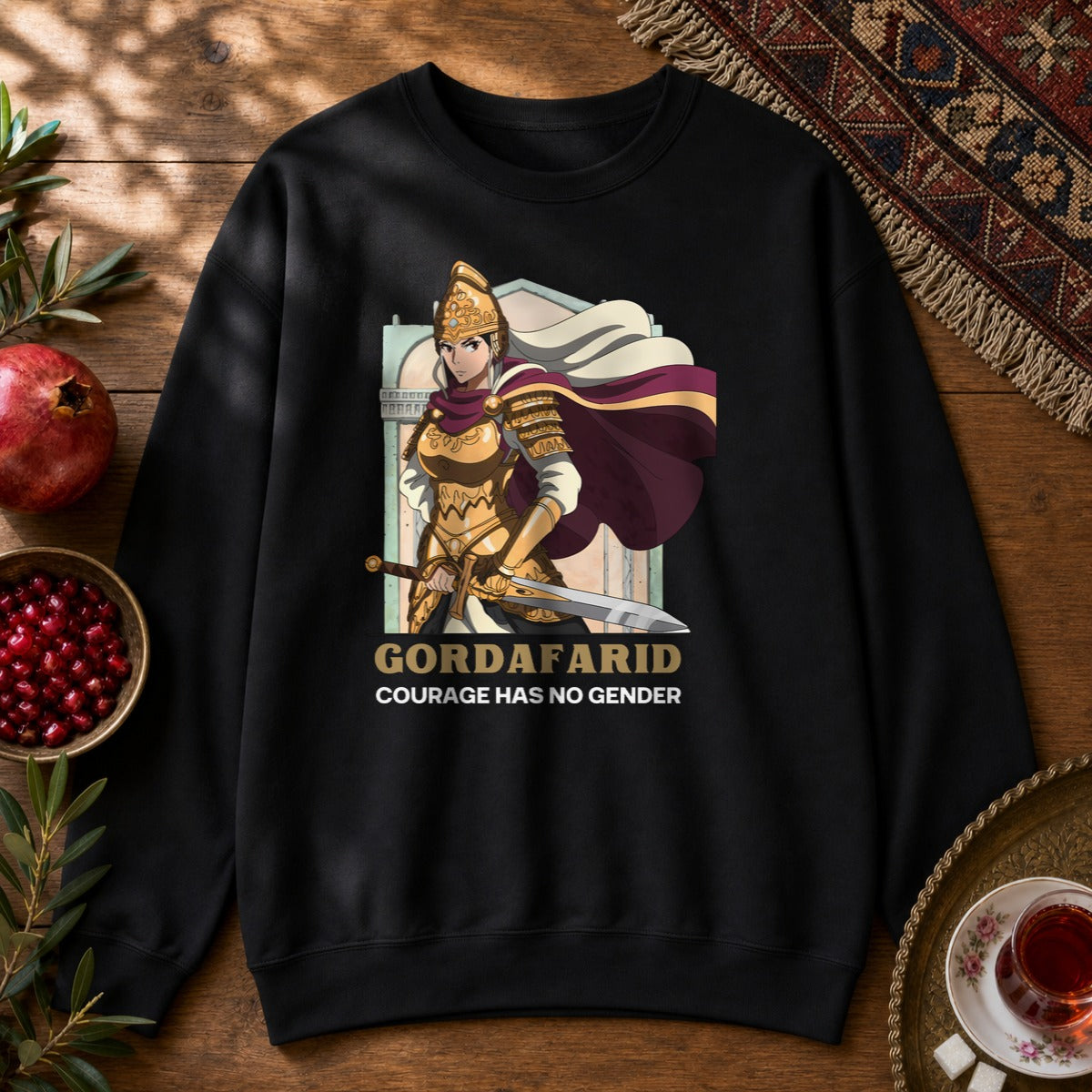 Gordafarid Sweatshirt - Black