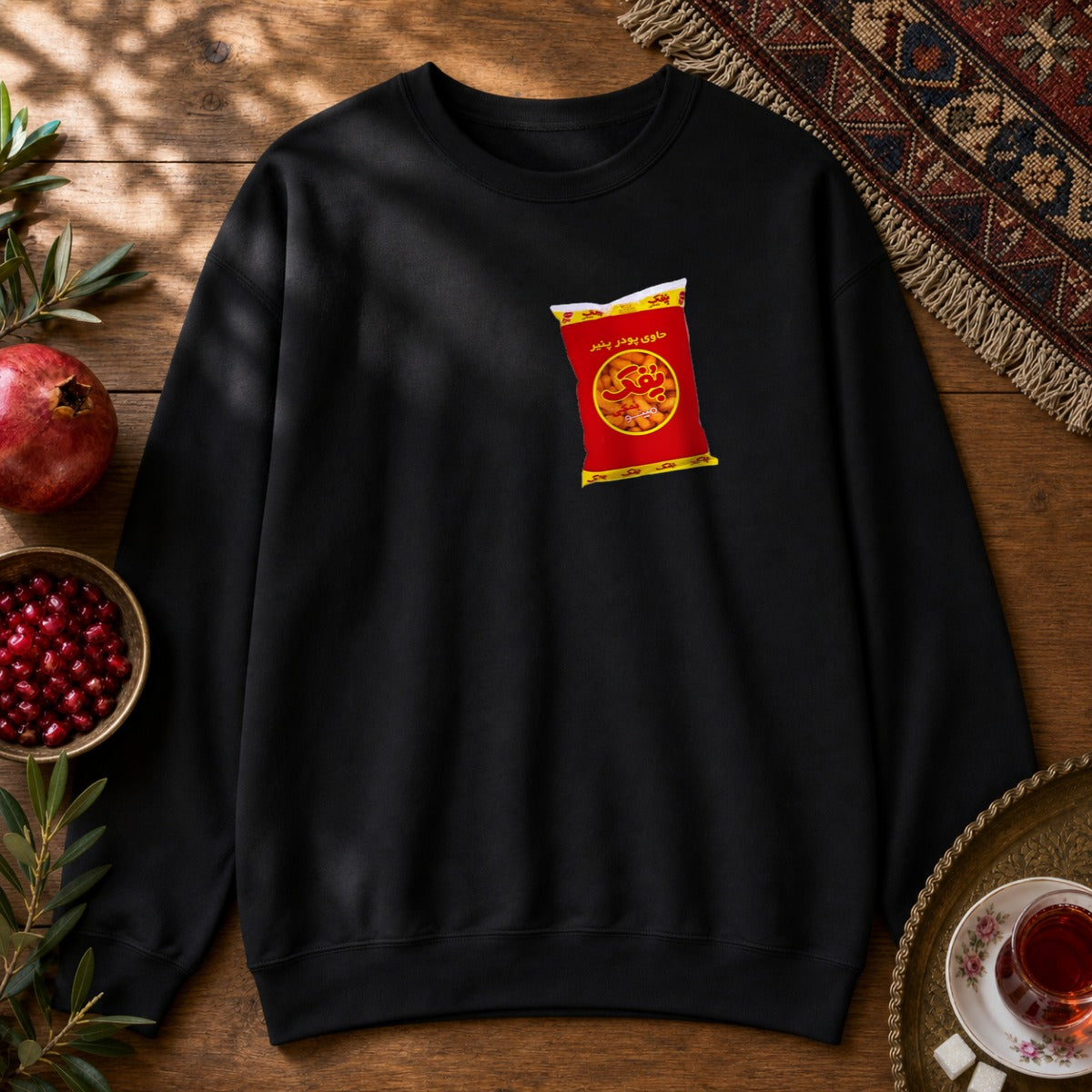 Pofak Namaki Sweatshirt - Black